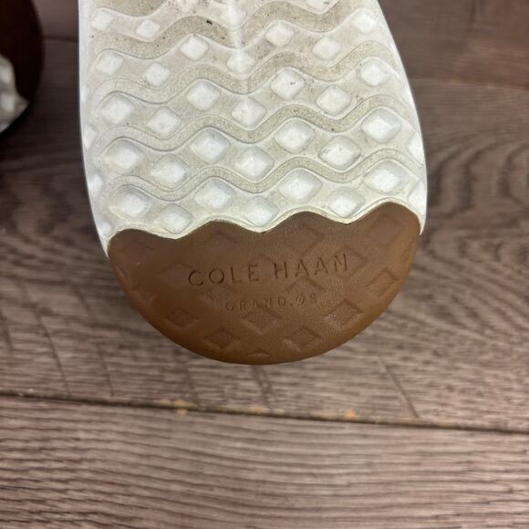 Cole Haan GrandPro Stitchlite Tennis Sneakers Mens 9.5 Black Optic White Lace Up - Picture 10 of 13